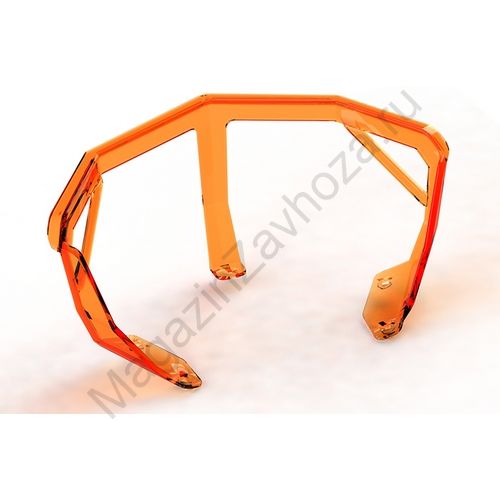 Поручень для детских качелей и стульев оранж прозрачный
