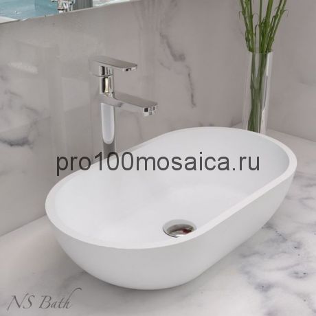 NST-56330 Раковина из POLYSTONE (акриловый камень) размер,мм: 560*320*150 (NS BATH)