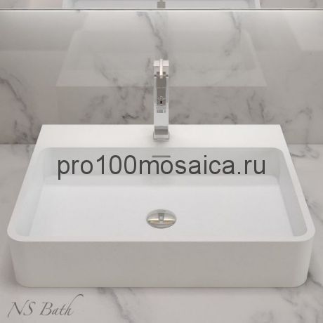 NST-80403 Раковина из POLYSTONE (акриловый камень) размер,мм: 800*450*120 (NS BATH)