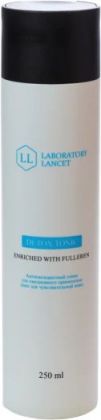 DETOX TONIC enriched with FULLEREN . Антиоксидантный  тоник  для ежедневного применения  даже для чувствительной кожи. 250 мл