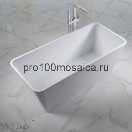 NSB-14670 Ванна из POLYSTONE (акриловый камень) размер,мм: 1480*670*540 (NS BATH)