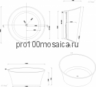 NSB-16000 Ванна из POLYSTONE (акриловый камень) размер,мм: 1600*750 (NS BATH)
