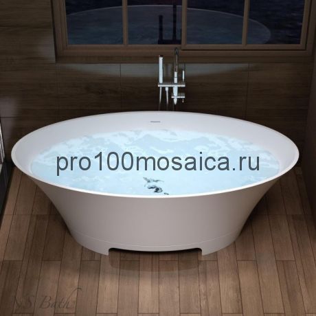 NSB-16803  Ванна из POLYSTONE (акриловый камень) размер,мм: 1650*800*635  (NS BATH)