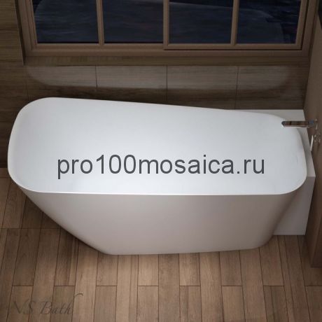 NSB-16805-P  Ванна из POLYSTONE (акриловый камень) размер,мм: 1650*800*580  (NS BATH)