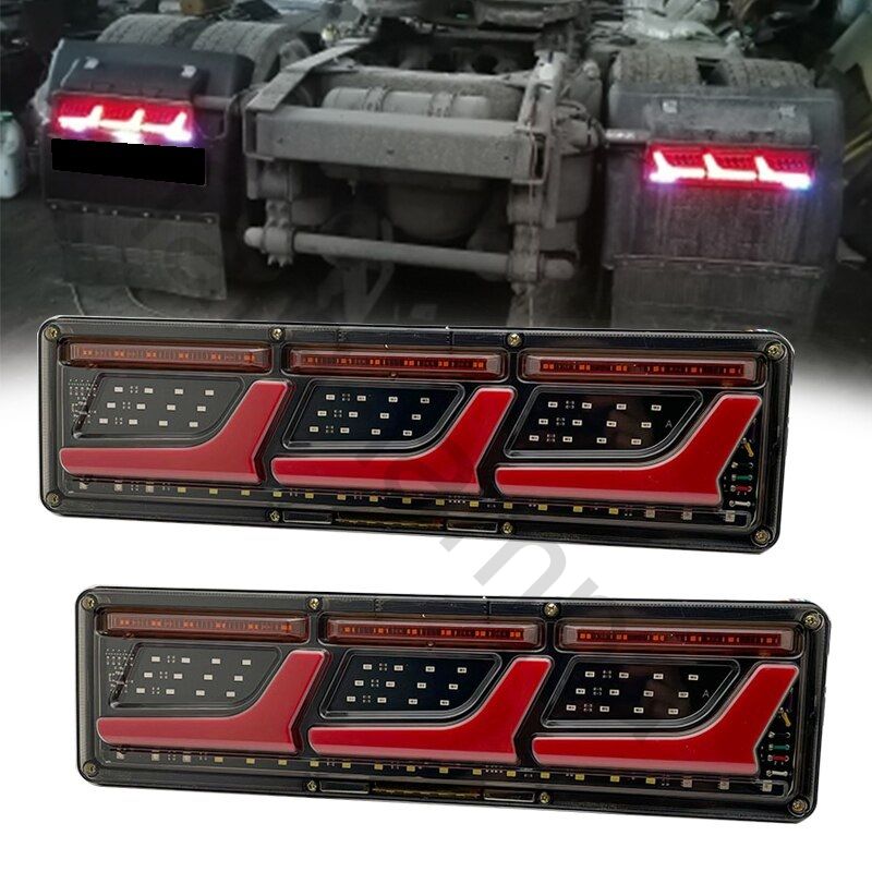 Задние фонари с бегущими габаритами на грузовик