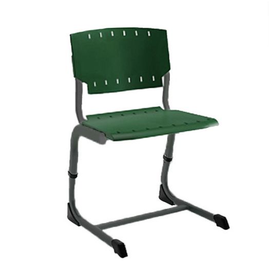 ОП2Р-6001 Стул ученический «Лайт» с изменяемой высотой сиденья (Темно-зеленый)