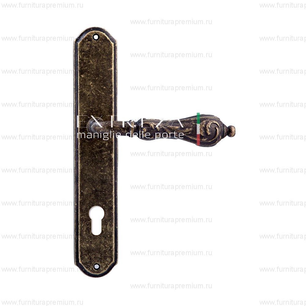 Ручка на планке Extreza Greta 302 CYL PL01