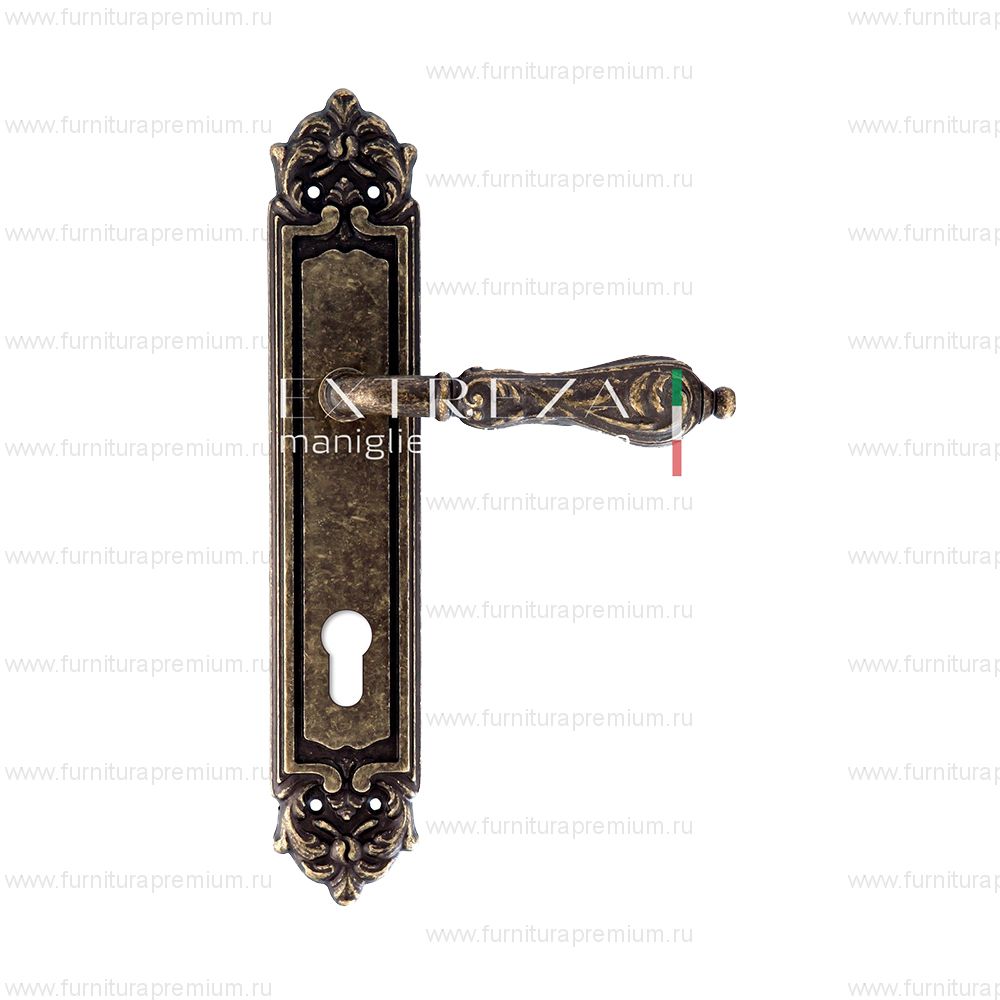 Ручка на планке Extreza Greta 302 CYL PL02