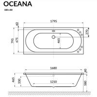 схема Excellent Oceana 180х80 Relax