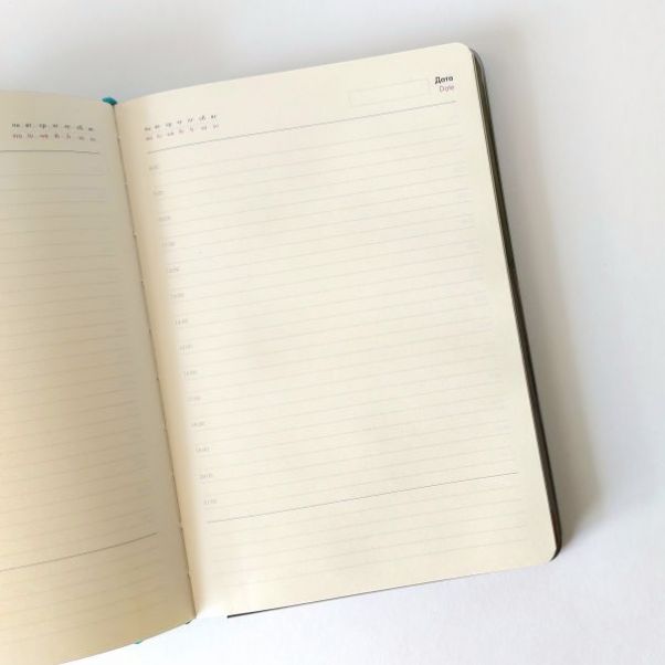 Ежедневник Montrose бирюзовый