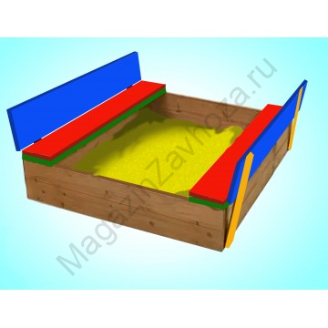 Песочница со скамейками №21 ПС-21