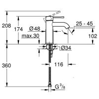 схема Grohe Essence New 23590001