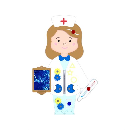 НГС-06 Набор бизибордов «Профессии» (6 модулей)