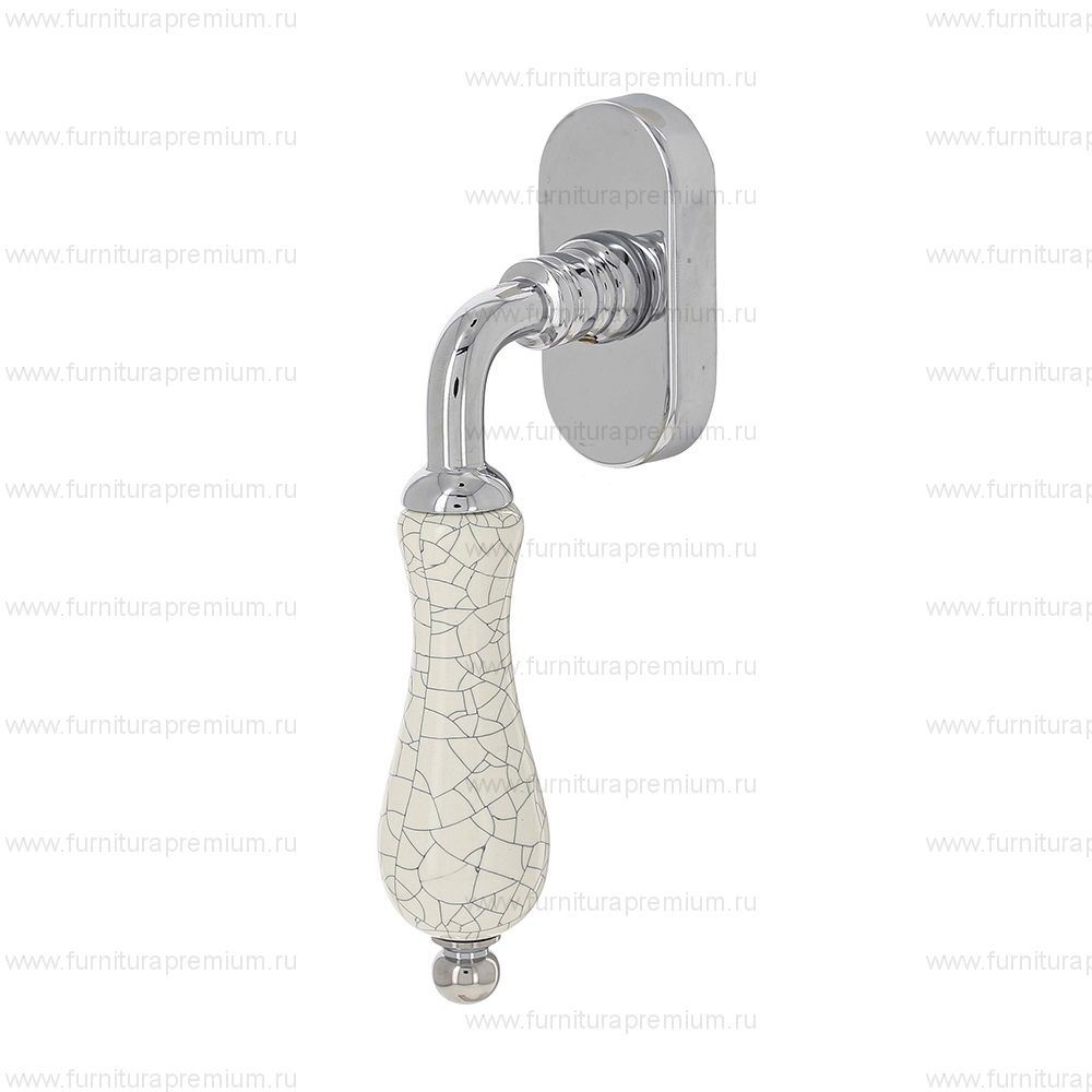 Оконная ручка Extreza Dana Crackle 306 HW