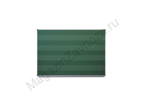 Доска настенная одноэлементная магнитный нотный стан (под мел) 1500х1000мм