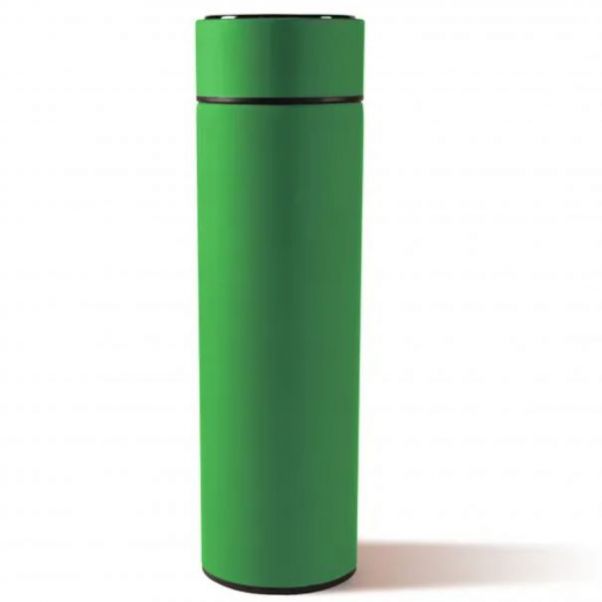 Термос Confident Soft Led зеленый