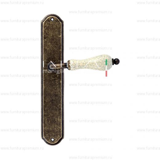 Ручка на планке Extreza Dana Crackle 306 PL01