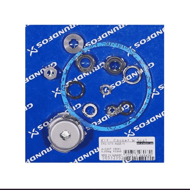 артикул: 96932392  КОМПЛЕКТ УПЛОТНЕНИЙ Grundfos Gasket/seal kit CM1/3/5-AQQE/V (A-vers.)