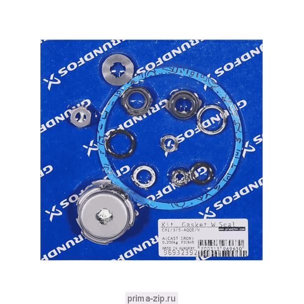артикул: 96932392  КОМПЛЕКТ УПЛОТНЕНИЙ Grundfos Gasket/seal kit CM1/3/5-AQQE/V (A-vers.)