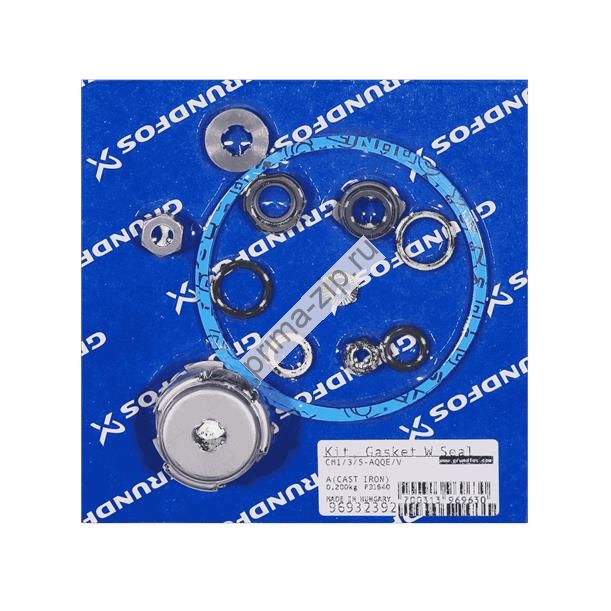 артикул: 96932392  КОМПЛЕКТ УПЛОТНЕНИЙ Grundfos Gasket/seal kit CM1/3/5-AQQE/V (A-vers.)