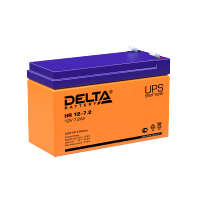 Аккумулятор герметичный VRLA свинцово-кислотный DELTA HR 12-7.2