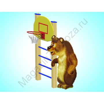 Баскетбольный щит с кольцом