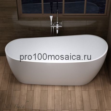 NSB-17707 Ванна из POLYSTONE (акриловый камень) размер,мм: 1700*630*640 (NS BATH)