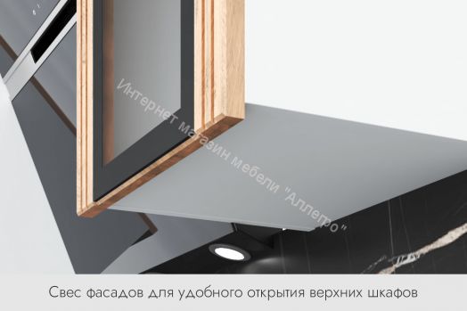 Кухонный гарнитур "Диор" 2,0 м (Дуб крафт золотой)