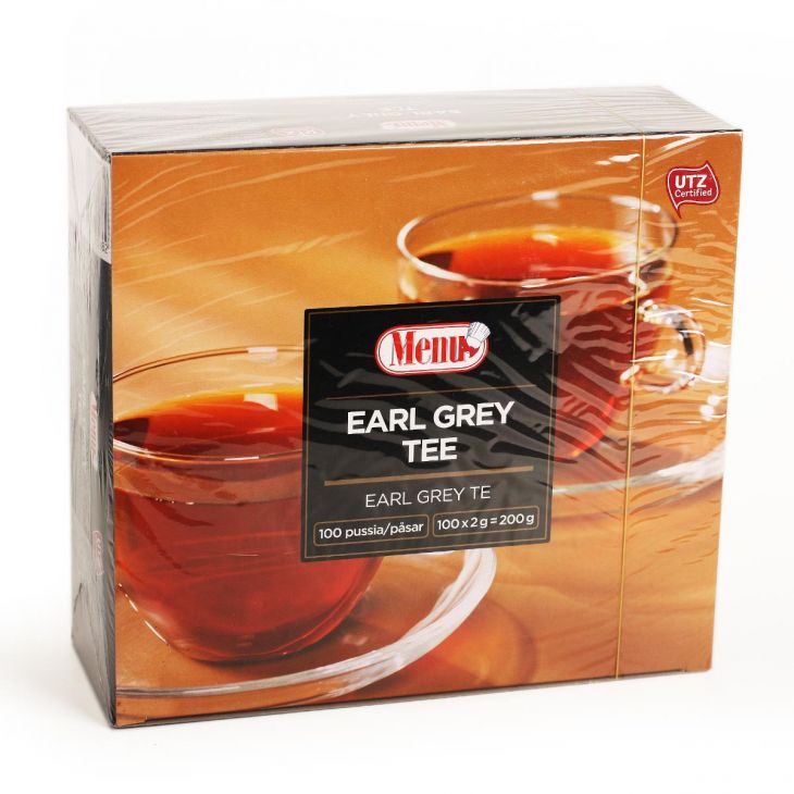 Чай черный MENU EARL GREY 100 пак