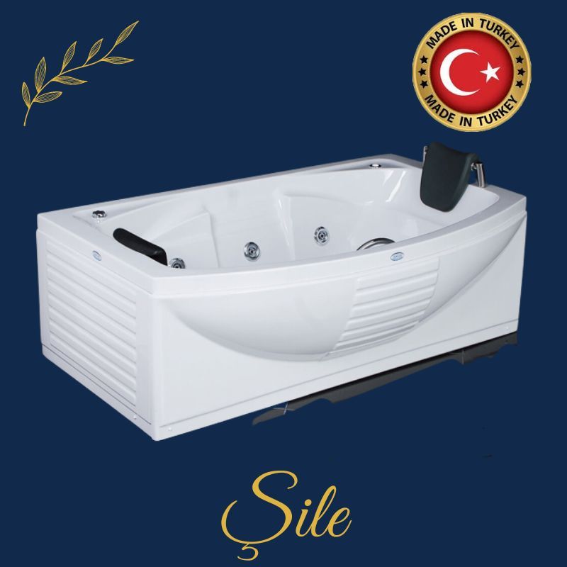 SELİKA |  Özəl Vanna SHİLE 170x100x80, 180x100x80 sm, h=56 sm