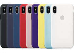 Silicone Case для iPhone X