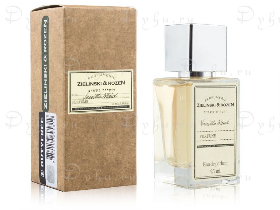 Мини-тестер Zielinski & Rozen Vanilla Blend, Edp, 25 ml