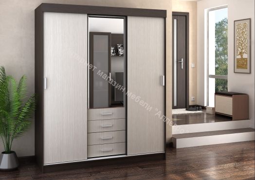 Шкаф-купе "Лидер 3 К"