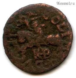 Литва солид 1666 №2