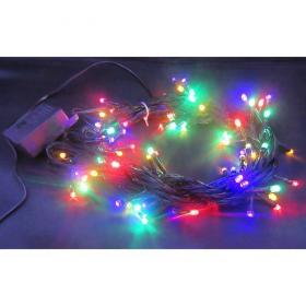 Электрическая гирлянда Нить 180л LED 8реж 13,5м цветной МК-19004