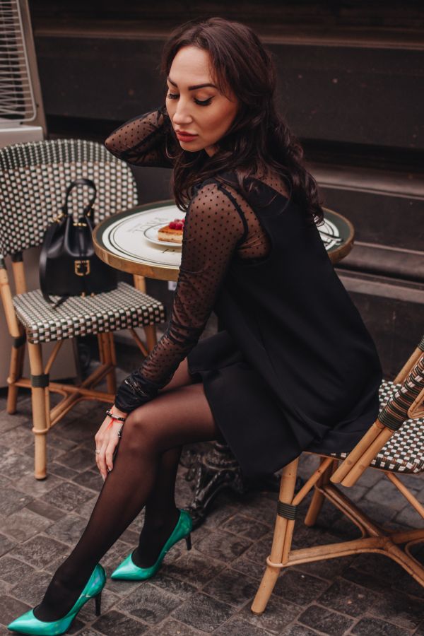 Платье Agio черное