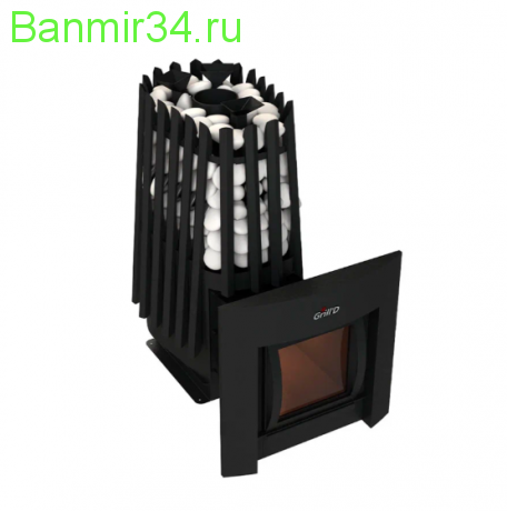 Дровяная банная печь Grill'D Cometa Vega 350 Window Max Pro