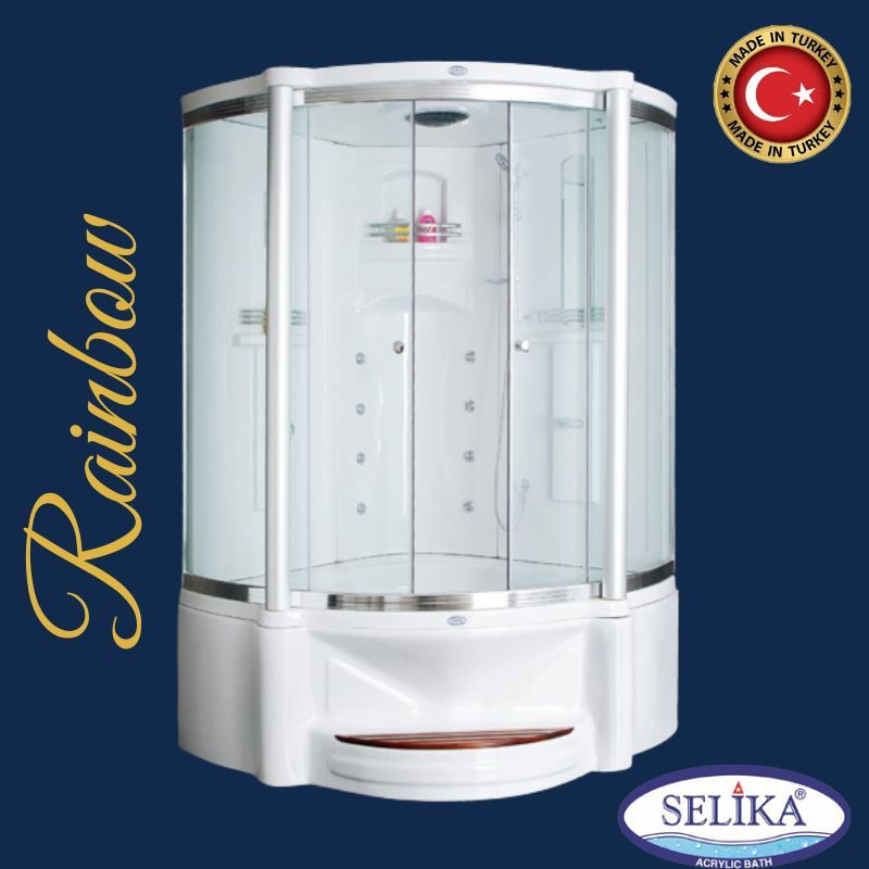 SELİKA | Kompakt Duşakabin RAİNBOW, 135x135, h. 226 cm