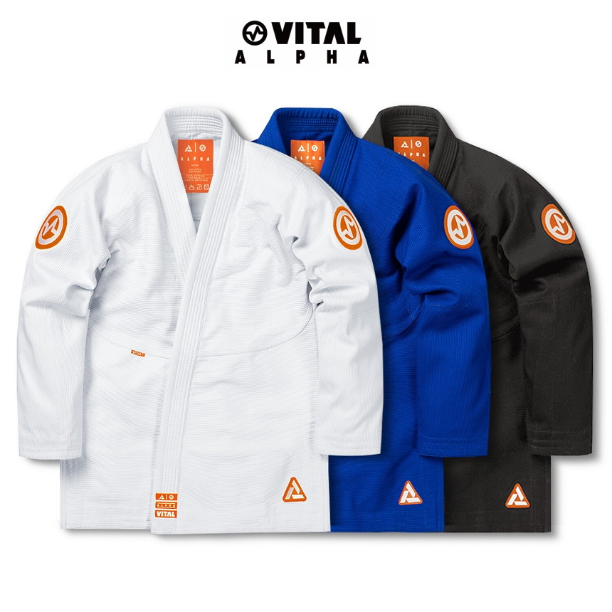 Кимоно Vital "Alpha" Orange Patch