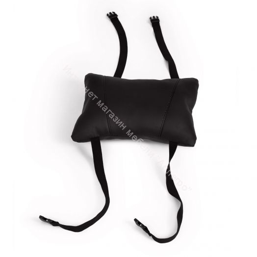 Кресло DRIVER (22) кож/зам/ткань, черный/оранжевый, 36-6/TW-07