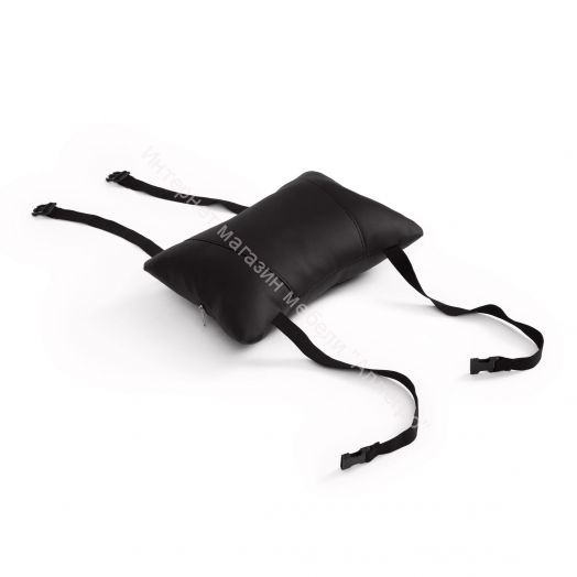 Кресло DRIVER (22) кож/зам/ткань, черный/оранжевый, 36-6/TW-07