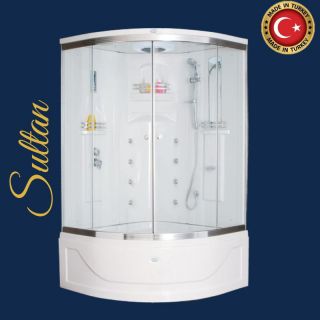 SELİKA | Kompakt Duş Kabini SULTAN, 110*10, 120*120, 130*130, 140*140, 150*150 (sm