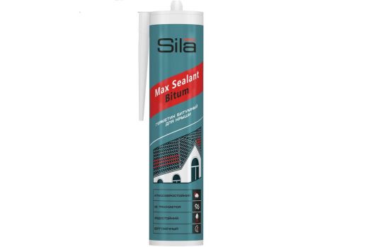 Герм. Sila Pro Max битумный для крыш 280ml.