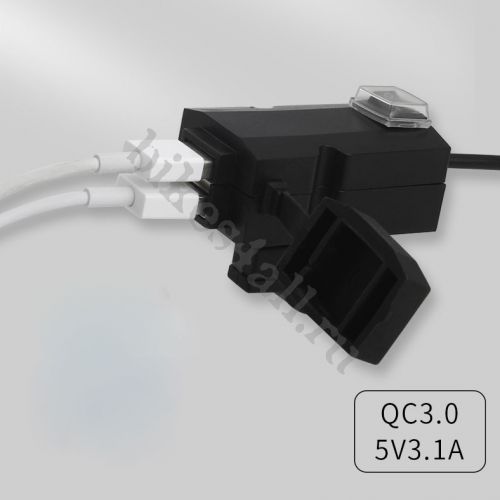 Быстрая USB-зарядка для мотоцикла 3.1А 33W