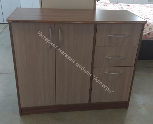 Комод "Алла" (Ясень шимо светлый/ясень шимо тёмный)