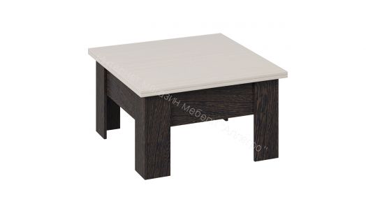 Стол журнальный "Трия" тип 10 (Венге цаво/Дуб белфорт)