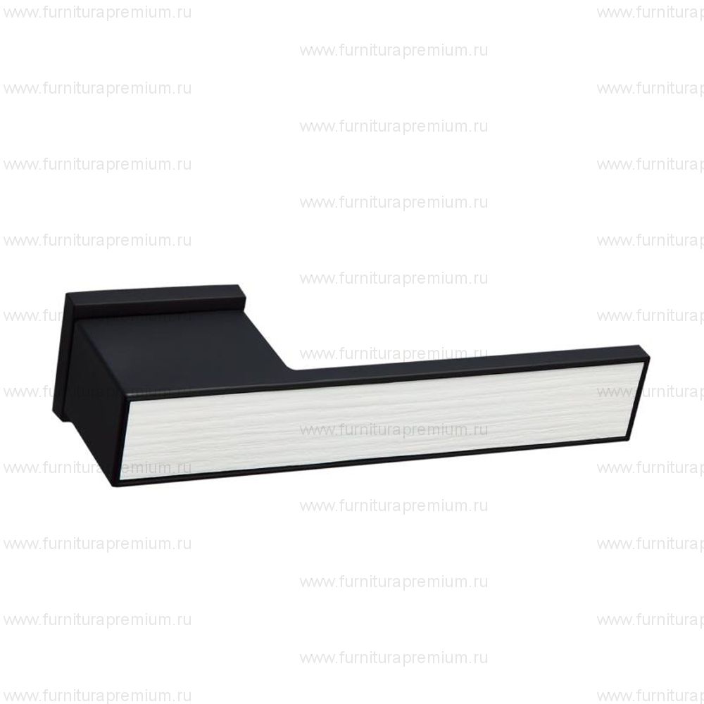 Черная дверная ручка Fratelli Cattini Cosmo Natura Riva 6 Black