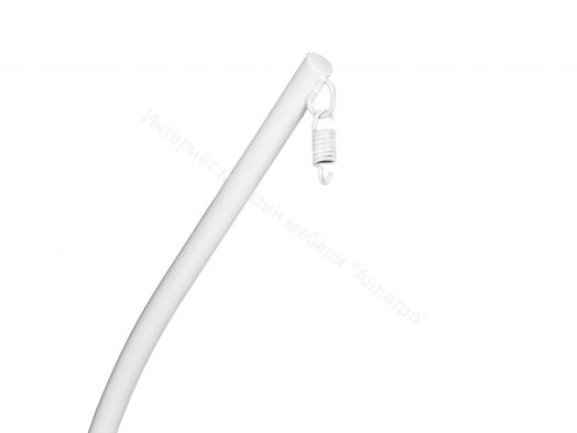 Подвесное Кресло Leset Луна каркас Белый подушка Зеленое яблоко