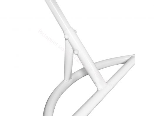 Подвесное Кресло Leset Ажур каркас Белый подушка Зеленое яблоко