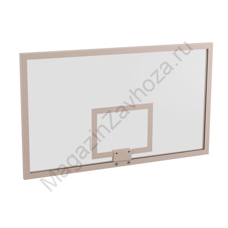 Щит баскетбольный игровой (стекло 10 мм) 1050х1800 мм